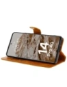 Kup Etui z klapką Bizon Case Pocket do Xiaomi Redmi Note 14 Pro 4G brązowe - BIZ8731 - {ean13} - Sklep Home Screen