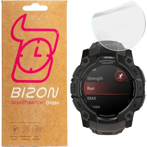 Kup Bizon skleněné hodinky Hydrogel Garmin Instinct 3 50mm [2 PACK] - BIZ8733 - {ean13} - Sklep Home Screen
