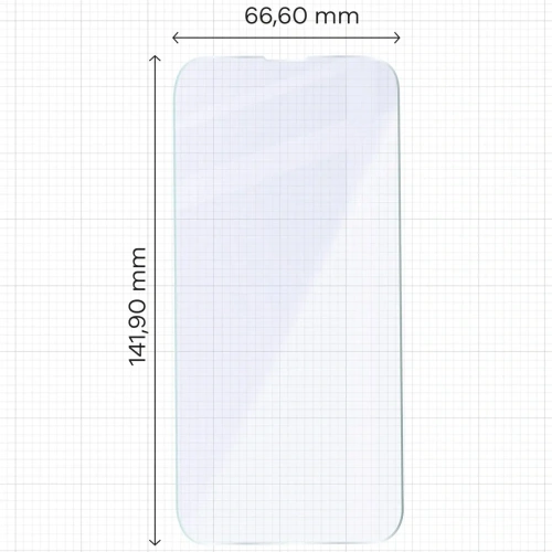 Kup Bizon Glass Mule Apple iPhone 16e / 14 / 13 / 13 Pro - BIZ8734 - {ean13} - Sklep Home Screen