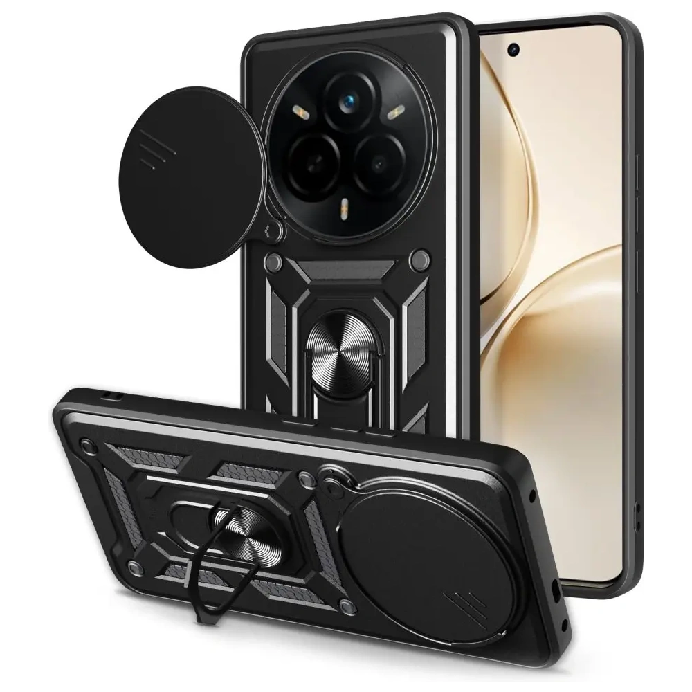 Etui Tech-Protect Camshield Pro Realme 14 Pro+ Plus 5G Black