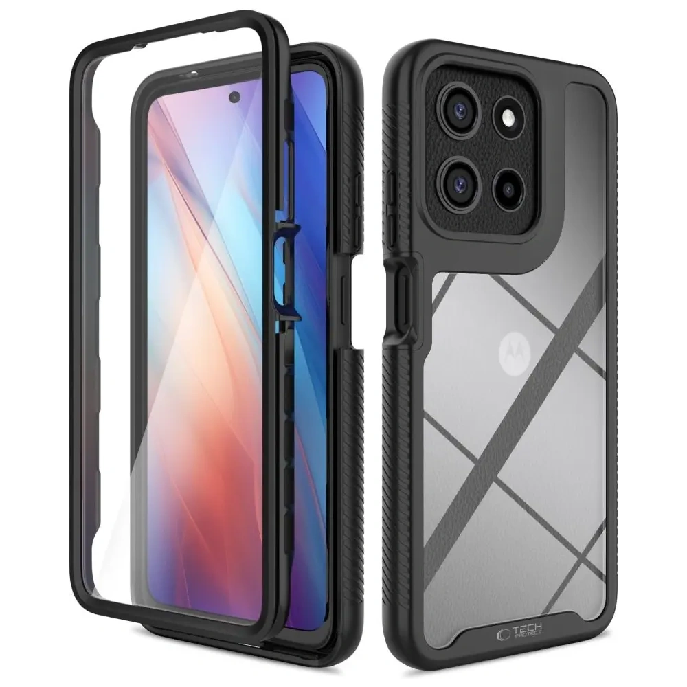 Etui Tech-Protect Defense Motorola Moto G15 / G15 Power / G05 / E15 Black