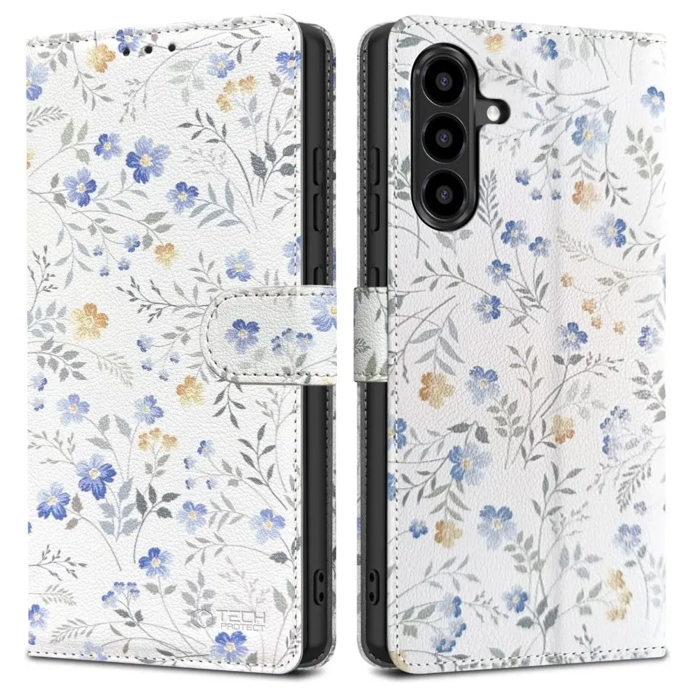 Etui Tech-Protect Wallet Samsung Galaxy A56 5G Spring Flowers
