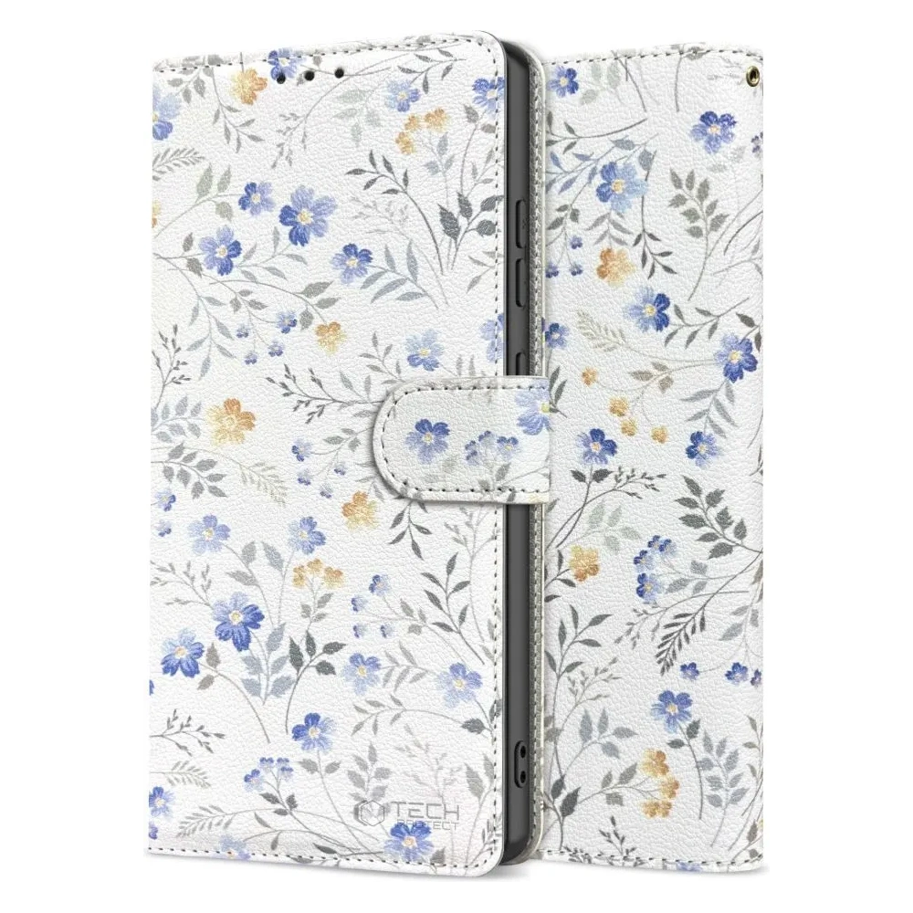 Etui Tech-Protect Wallet Samsung Galaxy A36 5G Spring Flowers