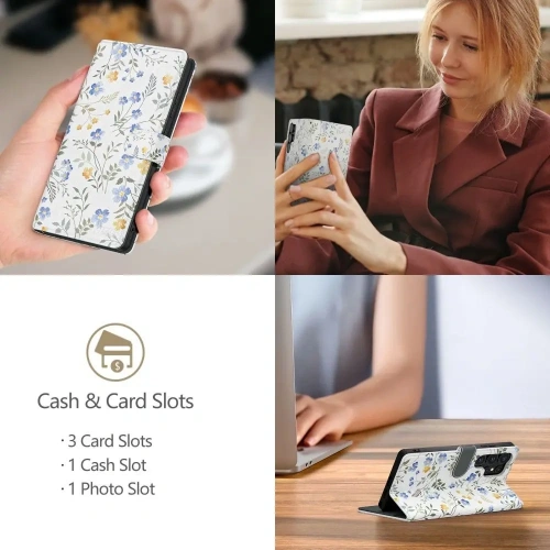 Kup Tech-Protect Portofel Samsung Galaxy A36 5G Flori de Primăvară - THP3977 - {ean13} - Sklep Home Screen