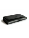 Kup Husa din piele LURESKO FREYA XL pentru curea, carcasa pentru telefon 165x82x10mm (neagră cu dungi și fir negru) - LUR2 - {ean13} - Sklep Home Screen