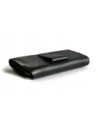 Kup LURESKO FREYA XL Lederholster für den Gürtel, Handyhülle 165x82x10mm (schwarz gerippt mit schwarzem Faden) - LUR2 - {ean13} - Sklep Home Screen
