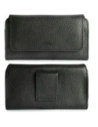 Kup Husa din piele LURESKO FREYA XL pentru curea, carcasa pentru telefon 165x82x10mm (neagră cu dungi și fir negru) - LUR2 - {ean13} - Sklep Home Screen