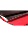 Buy LURESKO FREYA XL leather holster for belt, phone case 165x82x10mm (black smooth with red thread and red interior) - LUR5 - {ean13} - Home Screen Store Europe