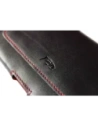 Buy LURESKO FREYA XL leather holster for belt, phone case 165x82x10mm (black smooth with red thread and red interior) - LUR5 - {ean13} - Home Screen Store Europe