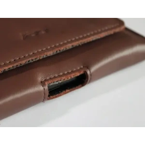 Kup Husa din piele LURESKO FREYA XL pentru curea, husă pentru telefon 165x82x10mm (maro neted) - LUR6 - {ean13} - Sklep Home Screen
