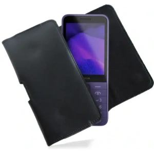 Kup Husa de piele LURESKO FREYA S pentru telefon, cu prindere pe curea, dimensiuni 131x62x12mm - NEAGRĂ, FINĂ - LUR7 - {ean13} - Sklep Home Screen