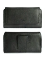 Kup LURESKO FREYA XXL Lederholster für Gürtel, Handyhülle 170x82x10mm (schwarz gerippt, schwarze Nähte) - LUR11 - {ean13} - Sklep Home Screen
