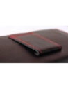 Buy LURESKO FREYA XXL leather holster for belt, phone case 170x85x10mm (black smooth, red thread, red interior) - LUR14 - {ean13} - Home Screen Store Europe