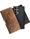 Buy LURESKO FREYA 3XL leather holster for belt, phone case 175x83x15 (vintage brown with white thread) - LUR16 - {ean13} - Home Screen Store Europe