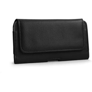 Kup LURESKO HEL XL Holster für Eco-Gürtel, Handyhülle 165x82x12 (schwarz gerippt mit schwarzem Faden) - LUR18 - {ean13} - Sklep Home Screen