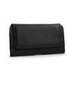 Buy LURESKO HEL XL holster for Eco belt, phone case 165x82x12 (black ribbed with black thread) - LUR18 - {ean13} - Home Screen Store Europe