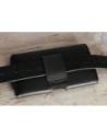 Kup LURESKO HEL XL Holster für Eco-Gürtel, Handyhülle 165x82x12 (schwarz gerippt mit schwarzem Faden) - LUR18 - {ean13} - Sklep Home Screen