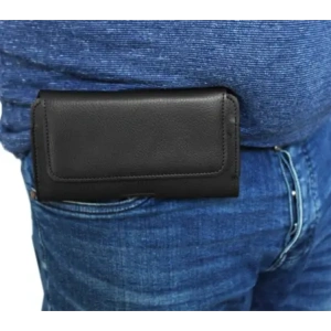 Kup LURESKO HEL 3XL Gürtelholster Eco Handyhülle 175x83x15 (schwarz gerippt mit schwarzem Faden) - LUR20 - {ean13} - Sklep Home Screen