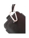 Buy LURESKO ASTER XXXL universal leather case with a loop for a lanyard, for phones 6.5' - 6.9' (smooth black with white thread) - LUR21 - {ean13} - Home Screen Store Europe