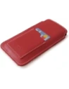 Buy LURESKO ASTER XXXL universal leather case with a loop for a strap, for phones 6.5' - 6.9' (red with white stitching) - LUR23 - {ean13} - Home Screen Store Europe
