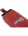 Buy LURESKO ASTER XXXL universal leather case with a loop for a strap, for phones 6.5' - 6.9' (red with white stitching) - LUR23 - {ean13} - Home Screen Store Europe