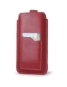 Buy LURESKO ASTER XXXL universal leather case with a loop for a strap, for phones 6.5' - 6.9' (red with white stitching) - LUR23 - {ean13} - Home Screen Store Europe