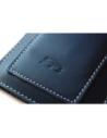 Kup Husa universală din piele LURESKO ASTER XXXL cu un bucle pentru curea, pentru telefoane de 6.5' - 6.9' (albastru marin cu fir alb) - LUR24 - {ean13} - Sklep Home Screen