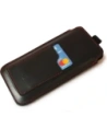 Kup LURESKO ASTER XXXL husă universală din piele cu un bucluc pentru curea, concepută pentru telefoane de 6.5' - 6.9' (negru mat cu cusături roșii) - LUR26 - {ean13} - Sklep Home Screen
