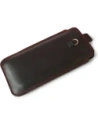 Buy LURESKO ASTER XXXL universal leather case with a loop for a strap, designed for phones 6.5' - 6.9' (smooth black with red stitching) - LUR26 - {ean13} - Home Screen Store Europe