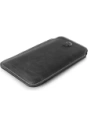 Buy LURESKO ASTER XXXL universal leather case with a loop for a strap, slip-in for phone 6.5' - 6.9' (gray vintage with white thread) - LUR27 - {ean13} - Home Screen Store Europe