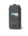 Kup LURESKO ASTER XXXL husă universală din piele cu un bucle pentru curea, pentru telefon de 6.5' - 6.9' (gri vintage cu fir alb) - LUR27 - {ean13} - Sklep Home Screen