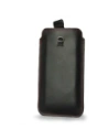 Kup LURESKO ASTER XXXL husă universală din piele cu un bucluc pentru curea, concepută pentru telefoane de 6.5' - 6.9' (negru mat cu cusături roșii) - LUR26 - {ean13} - Sklep Home Screen