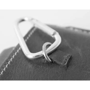 Buy LURESKO ASTER XXXL universal leather case with a loop for a strap, slip-in for phone 6.5' - 6.9' (gray vintage with white thread) - LUR27 - {ean13} - Home Screen Store Europe