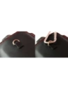 Kup LURESKO ASTER XXXL universelle Lederhülle mit einer Schlaufe für einen Gurt, entworfen für Telefone von 6,5' - 6,9' (glattes Schwarz mit roter Naht) - LUR26 - {ean13} - Sklep Home Screen