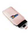 Kup LURESKO ASTER 4XL univerzální kožené pouzdro s poutkem na popruh, vložka pro telefon do 7' (hladká růžová s bílou nití) - LUR30 - {ean13} - Sklep Home Screen
