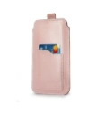Kup LURESKO ASTER 4XL husă universală din piele cu un cârlig pentru curea, tip slip-in pentru un telefon de până la 7' (roz neted cu fir alb) - LUR30 - {ean13} - Sklep Home Screen