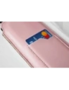 Kup LURESKO ASTER 4XL univerzální kožené pouzdro s poutkem na popruh, vložka pro telefon do 7' (hladká růžová s bílou nití) - LUR30 - {ean13} - Sklep Home Screen