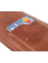 Kup LURESKO ASTER XXL univerzální kožené pouzdro s očkem na šňůrku pro telefon 5.8' - 6.1' (vintage hnědé s bílou nití) - LUR32 - {ean13} - Sklep Home Screen