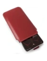 Buy LURESKO LILLA XXXL leather slipcase slipcase for phone 6.5' - 6.9' (red smooth with white thread) - LUR37 - {ean13} - Home Screen Store Europe