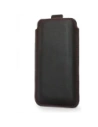 Buy LURESKO LILLA XXXL leather slip case slip case for phone 6.5' - 6.9' (smooth black with red thread) - LUR36 - {ean13} - Home Screen Store Europe