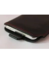 Buy LURESKO LILLA XXXL leather slip case slip case for phone 6.5' - 6.9' (smooth black with red thread) - LUR36 - {ean13} - Home Screen Store Europe