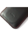 Buy LURESKO LILLA XXXL leather slip case slip case for phone 6.5' - 6.9' (smooth black with red thread) - LUR36 - {ean13} - Home Screen Store Europe