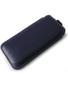 Kup LURESKO LILLA XXXL Lederhülle für Telefon 6,5' - 6,9' (blau glatt mit weißen Nähten) - LUR38 - {ean13} - Sklep Home Screen