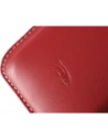 Buy LURESKO LILLA XXXL leather slipcase slipcase for phone 6.5' - 6.9' (red smooth with white thread) - LUR37 - {ean13} - Home Screen Store Europe