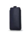 Kup LURESKO LILLA XXXL Lederhülle für Telefon 6,5' - 6,9' (blau glatt mit weißen Nähten) - LUR38 - {ean13} - Sklep Home Screen