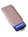 Kup LURESKO LILLA XXXL Lederhülle für Handy 6,5' - 6,9' (glatt rosa mit weißen Nähten) - LUR39 - {ean13} - Sklep Home Screen