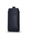 Kup LURESKO LILLA XXXL Lederhülle für Telefon 6,5' - 6,9' (blau glatt mit weißen Nähten) - LUR38 - {ean13} - Sklep Home Screen