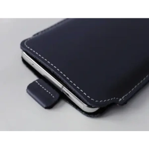 Kup LURESKO LILLA XXXL husă din piele pentru telefon 6.5' - 6.9' (albastru neted cu fir alb) - LUR38 - {ean13} - Sklep Home Screen