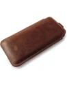 Buy LURESKO LILLA 4XL leather slip case slip-in for a phone up to 7 inches, leather cover (vintage brown with white thread) - LUR41 - {ean13} - Home Screen Store Europe