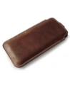 Buy LURESKO LILLA 4XL leather slip case slip-in for a phone up to 7 inches, leather cover (vintage brown with white thread) - LUR41 - {ean13} - Home Screen Store Europe